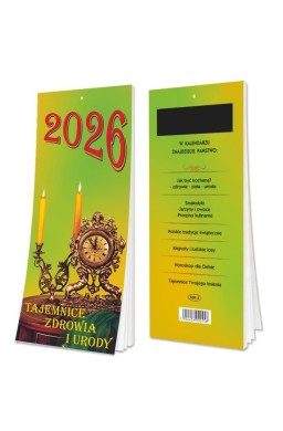 Kalendarz 2026 Tygodniowy z magnesem