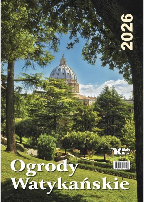 Kalendarz 2026 ścienny Ogrody Watykańskie