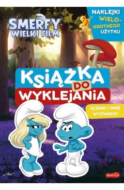 Smerfy. Wielki Film. Książka do wyklejania