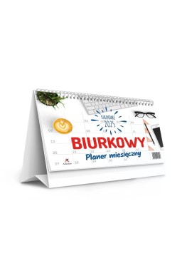 Kalendarz 2026 biurkowy planer stojący 24x15cm