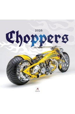 Kalendarz 2026 wieloplanszowy 33x33cm Choppers