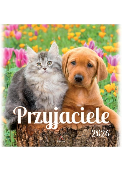Kalendarz 2026 wieloplanszowy 33x33cm Przyjaciele Kalendarz 2026 wieloplanszowy 33x33cm Przyjaciele