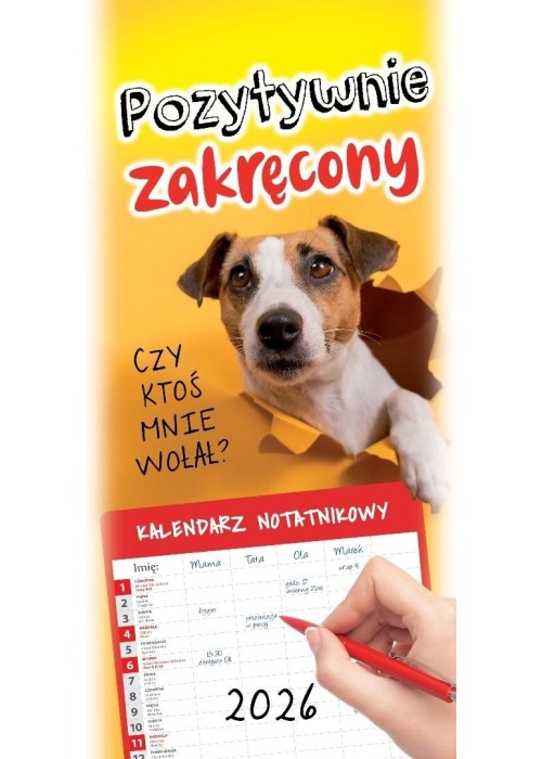 Kalendarz 2026 terminarz rodzinny Pozytywnie... Kalendarz 2026 terminarz rodzinny Pozytywnie...