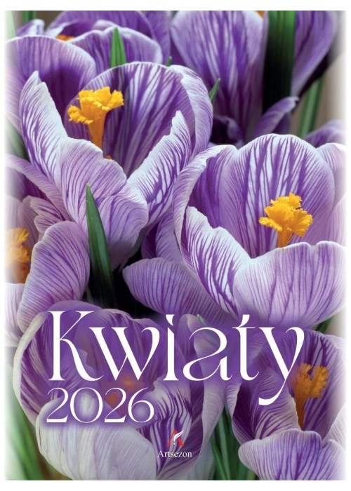 Kalendarz 2026 wieloplanszowy B4 Kwiaty Kalendarz 2026 wieloplanszowy B4 Kwiaty