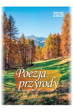 Kalendarz 2026 wieloplanszowy B4 Poezja przyrody