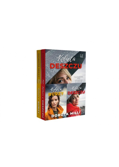 Pakiet: Kobieta w deszczu/Kobieta w burzy