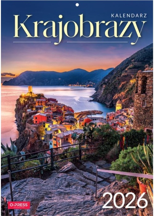 Kalendarz 2026 A4 Wieloplanszowy Krajobrazy