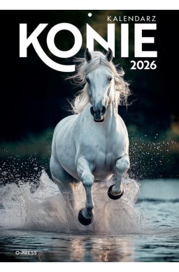 Kalendarz 2026 A4 Wieloplanszowy Konie