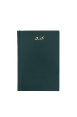 Terminarz 2026 dzienny A5 Divas zielony