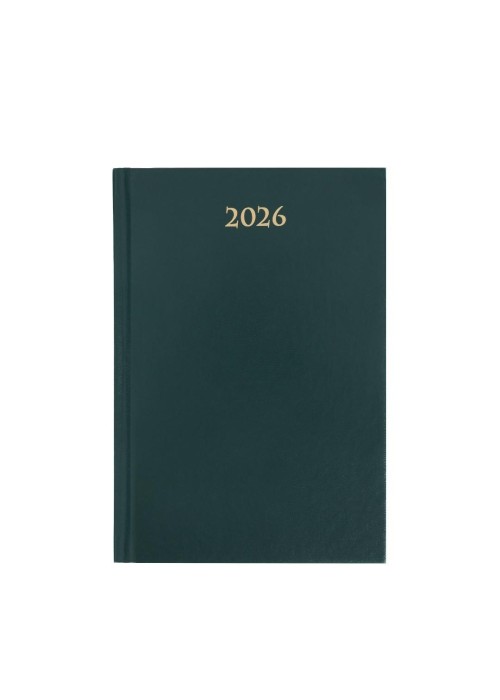 Terminarz 2026 dzienny A5 Divas zielony