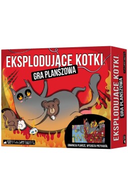 Eksplodujące Kotki: Gra planszowa REBEL