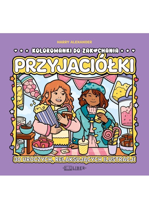 Kolorowanki do zakochania. Przyjaciółki