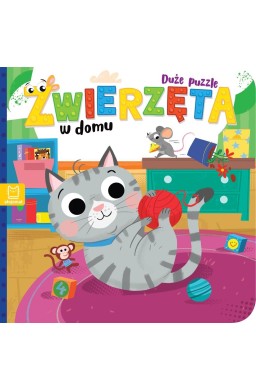 Duże puzzle. Zwierzęta w domu