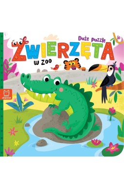 Duże puzzle. Zwierzęta w zoo