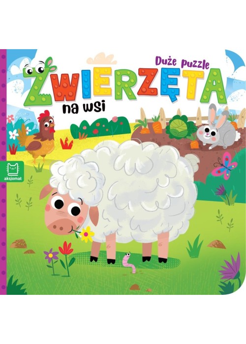 Duże puzzle. Zwierzęta na wsi