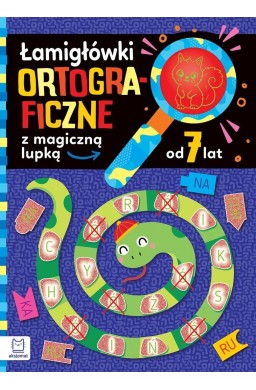 Łamigłówki ortograficzne z magiczną lupką od 7 lat