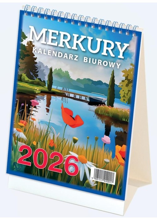 Kalendarz 2026 biurowy Merkury