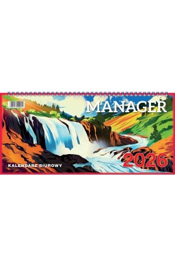 Kalendarz 2026 biurowy Manager