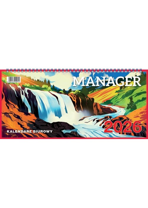 Kalendarz 2026 biurowy Manager