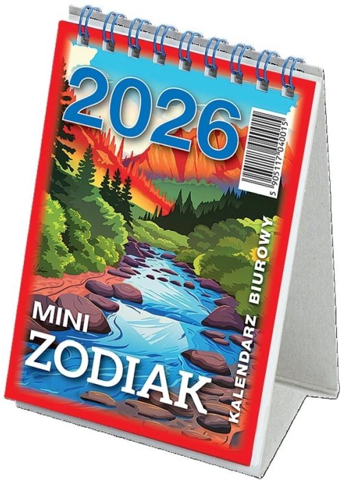 Kalendarz 2026 biurowy Mini Zodiak