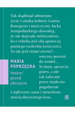 Śmierć przed obrazem. O sztuce, starości i...