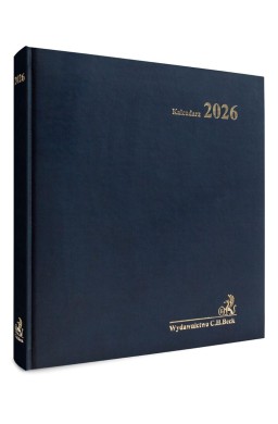 Kalendarz 2026 prawnika gabinetowy