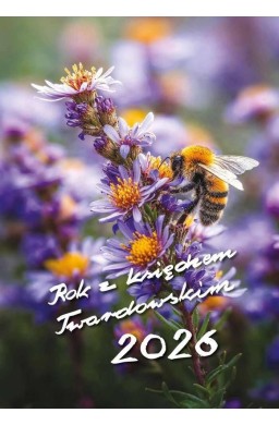 Kalendarz 2026 z księdzem Twardowskim - Pszczoła