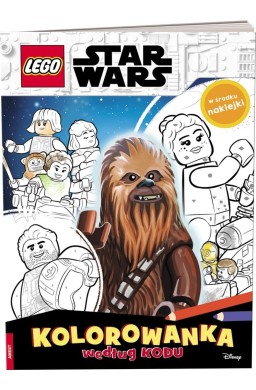 Lego Star Wars. Kolorowanka według kodu