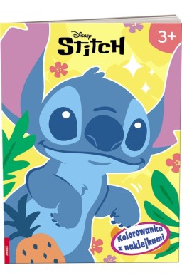 Disney Stich. Kolorowanka z naklejkami