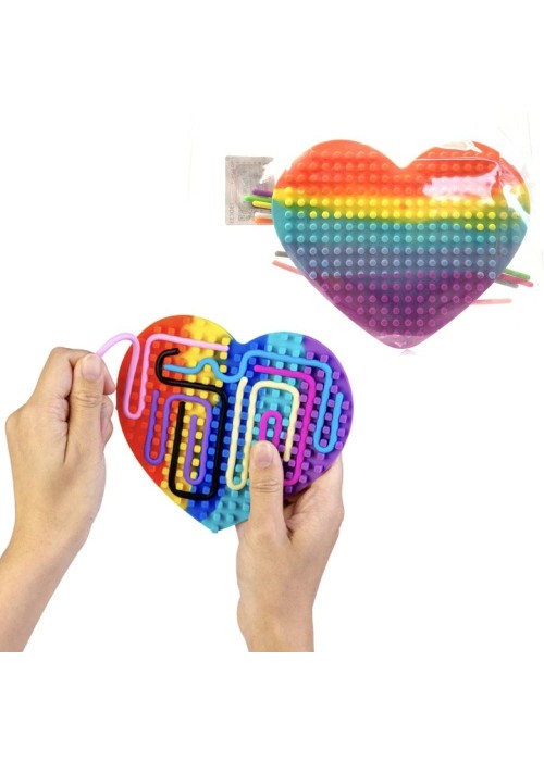 Układanka antystresowa serce Układanka antystresowa serce