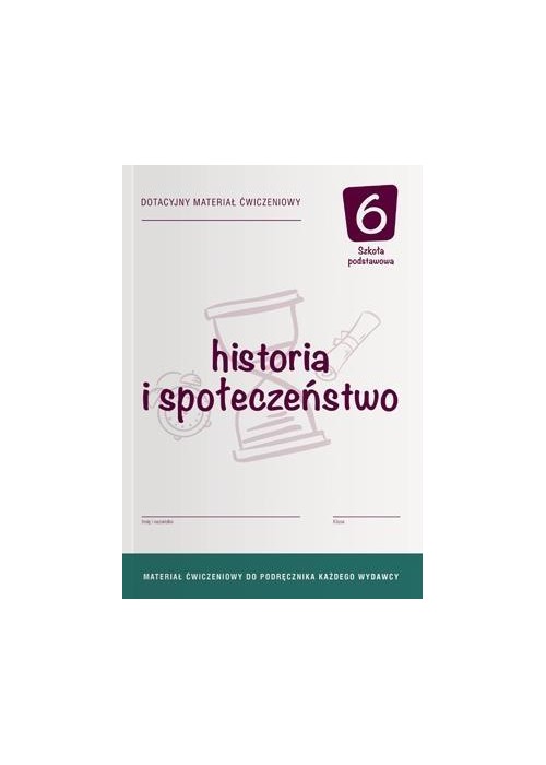 Historia SP 6 Dotacyjny materiał ćw. OPERON
