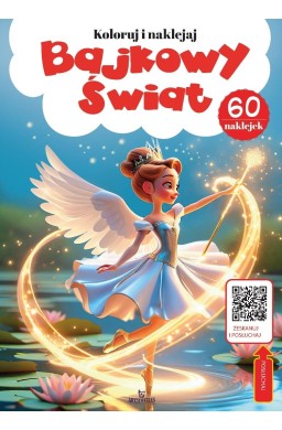 Bajkowy świat - kolorowanka z kodem QR