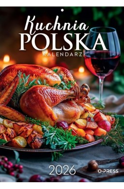 Kalendarz 2026 A4 Wieloplanszowy Kuchnia Polska