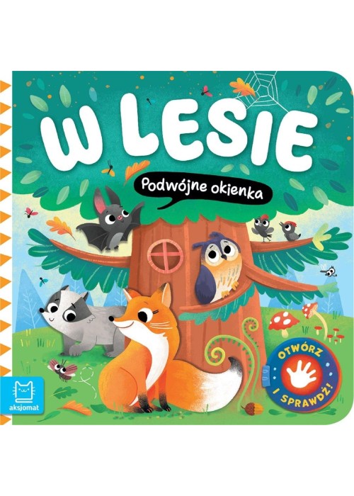 Otwórz i sprawdź! W lesie. Podwójne okienka