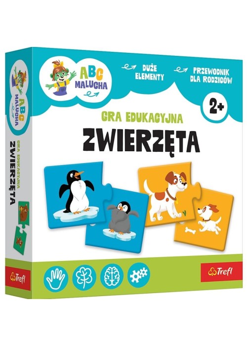 Zwierzęta ABC Maluch Rodzina Treflików TREFL Zwierzęta ABC Maluch Rodzina Treflików TREFL
