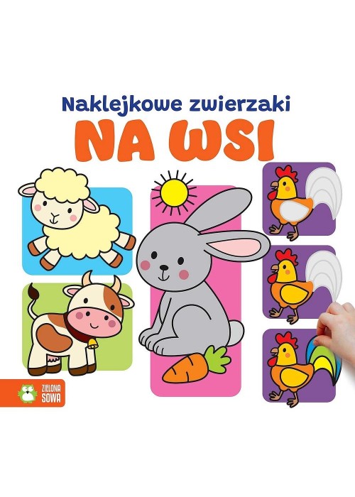 Naklejkowe zwierzaki. Na wsi