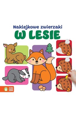 Naklejkowe zwierzaki. W lesie