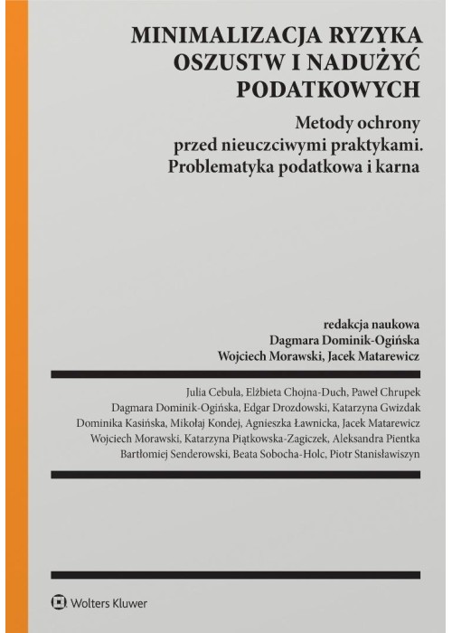 Minimalizacja ryzyka oszustw i nadużyć podatkowych