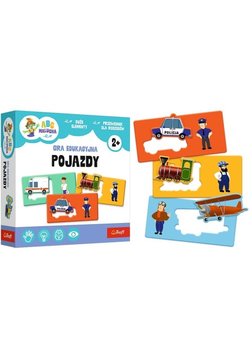 Pojazdy ABC Malucha Rodzina Treflików