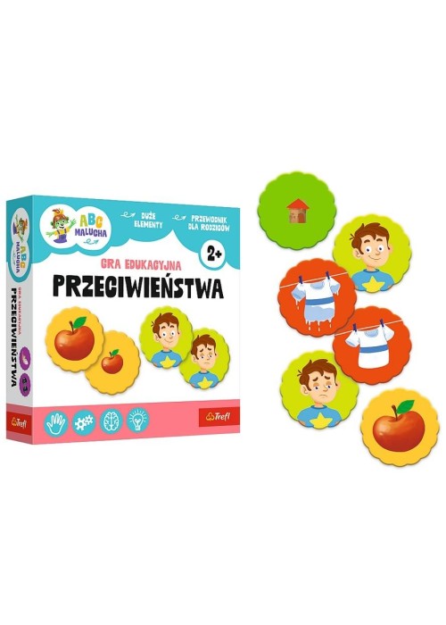 Przeciwieństwa ABC Malucha Rodzina Treflików