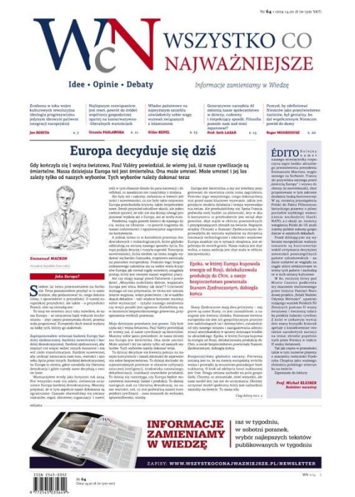 Wszystko, co Najważniejsze nr 64 Wszystko, co Najważniejsze nr 64