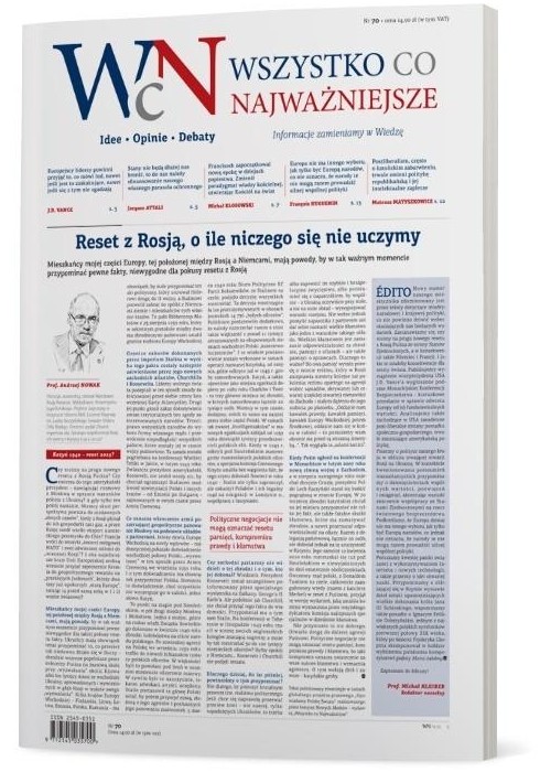 Wszystko, co Najważniejsze nr 70 Wszystko, co Najważniejsze nr 70
