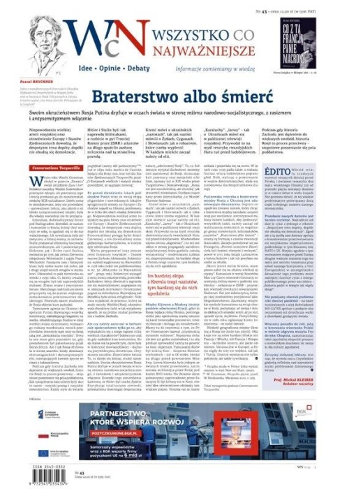 Wszystko, co Najważniejsze nr 43 Wszystko, co Najważniejsze nr 43