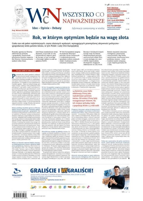 Wszystko, co Najważniejsze nr 48 Wszystko, co Najważniejsze nr 48