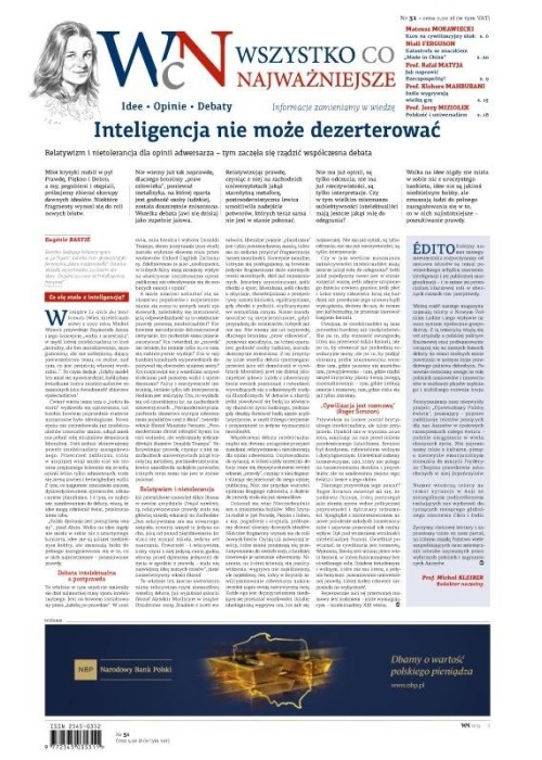 Wszystko, co Najważniejsze nr 31 Wszystko, co Najważniejsze nr 31