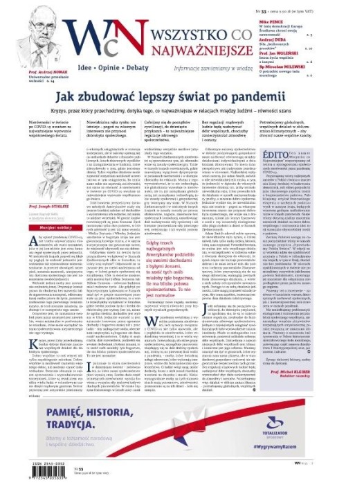 Wszystko, co Najważniejsze nr 33 Wszystko, co Najważniejsze nr 33
