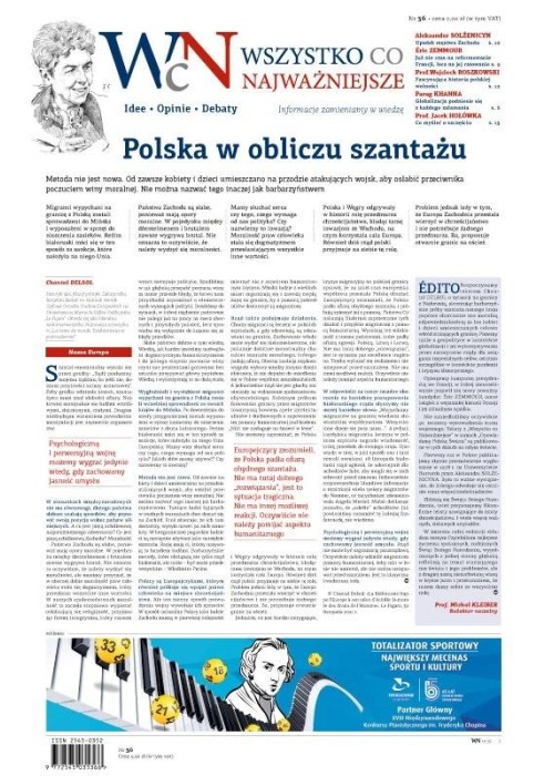 Wszystko, co Najważniejsze nr 36 Wszystko, co Najważniejsze nr 36
