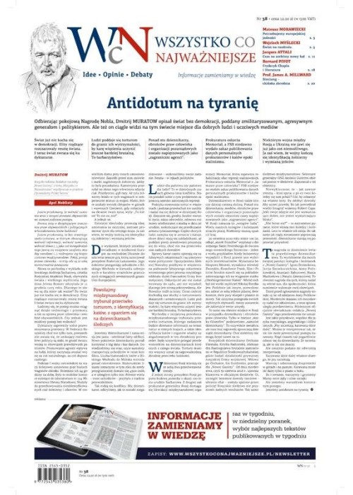 Wszystko, co Najważniejsze nr 38 Wszystko, co Najważniejsze nr 38
