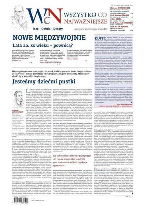 Wszystko, co Najważniejsze nr 10 Wszystko, co Najważniejsze nr 10