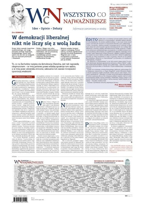 Wszystko, co Najważniejsze nr 14 Wszystko, co Najważniejsze nr 14